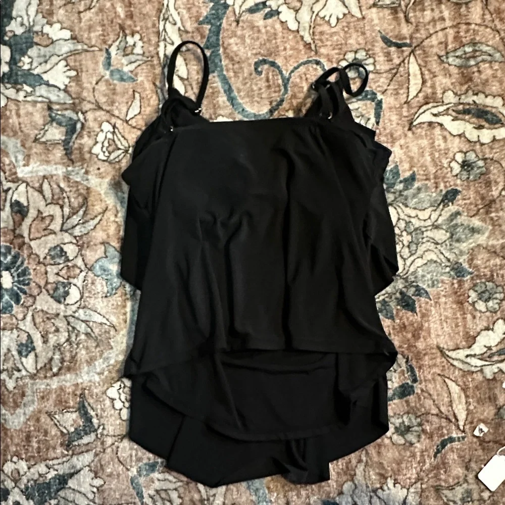 Layered Ruffle Tankini Top - Picture 3 of 4